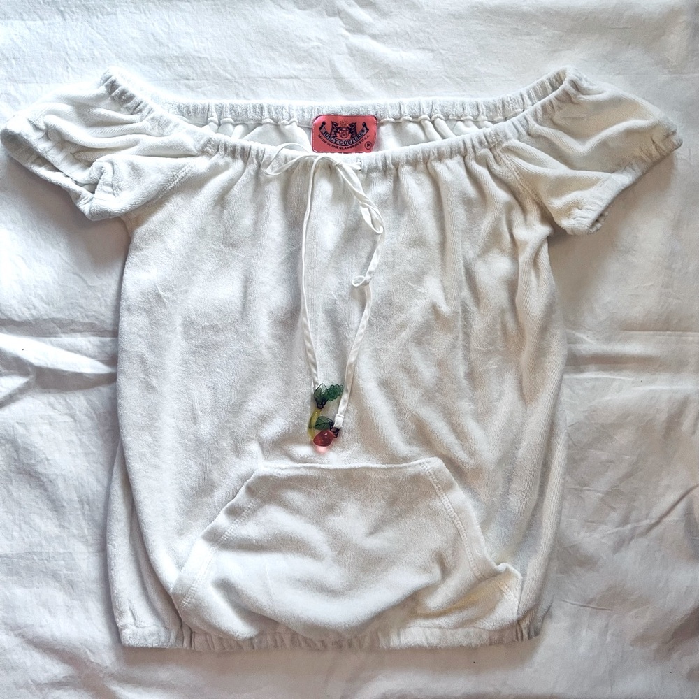 VINTAGE JUICY COUTURE TERRY TOP